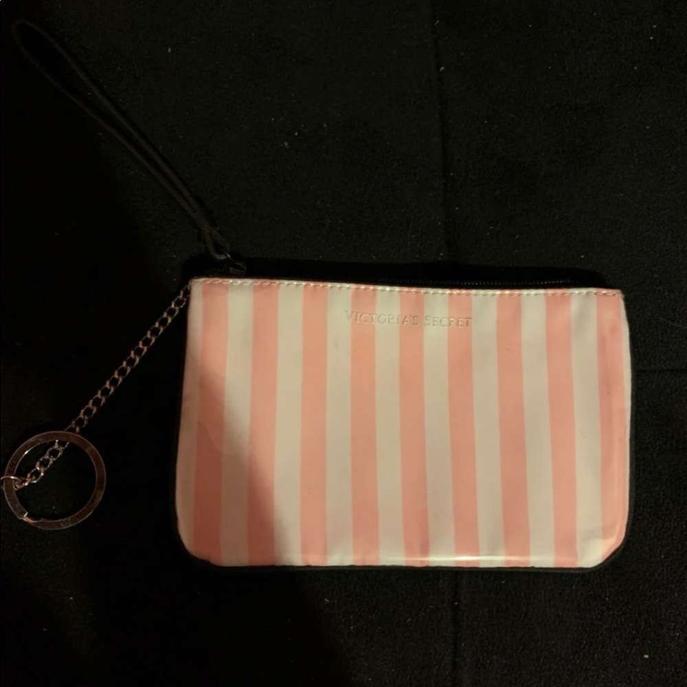 VICTORIA'S SECRET MAKEUP BAG, COIN PURSE, WRISTLET